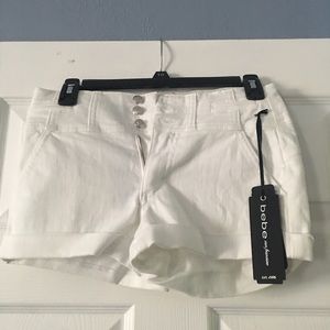 White Shorts